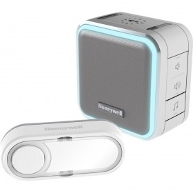 Sonerie de usa portabila Wireless Honeywell DC515EG raza de actiune 150 de metri volum maxim 84 dB 6 melodii avertizare vizuala 