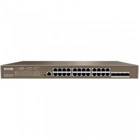 Switch Tenda TEG5328F, 24 port, 10/100/1000 Mbps