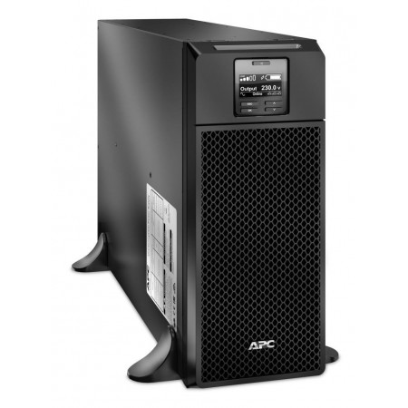 UPS APC Smart-UPS SRT online cu dubla-conversie 6000VA/6000W 6 conectori C13 4 conectori C19, extended runtime, EPO, baterie APC
