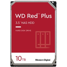 HDD NAS WD Red Plus (3.5'', 10TB, 256MB, 7200 RPM, SATA 6 Gb/s)