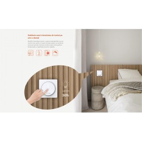 TENDA SS9 intrerupator WIFI inteligent cu variator (dimmer), protocol wifi: IEEE 802.11b/g/n, 2.4 GHz, smart outlets: Amazon Ale