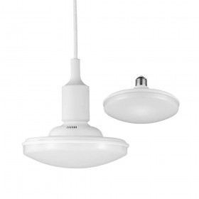 Pendul LED Vivalux REMI, 1xE27, 14W, 1150 lm, lumina calda (3000K), 100°, IP20, Ø160x1000mm, 25000h, Alb