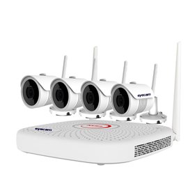 Sistem Supraveghere Video Wireless 4 Camere 5MP 25M Eyecam