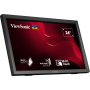 Monitor ViewSonic 24" TD2423, Touch: 10pts, Diagonal (inch): 24, Diagonal (cm): 61, Aspect ratio: 16:9, Panel: VA, Resolution: 1