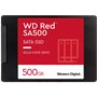 SSD NAS WD Red SA500 500GB SATA 6Gbps, 2.5", 7mm, Read/Write: 560/530 MBps, IOPS 95K/85K, TBW: 350