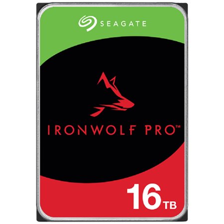 HDD NAS SEAGATE IronWolf Pro 16TB CMR 3.5", 256MB, SATA 6Gbps, 7200RPM, RV Sensors, Rescue Data Recovery Services 3 ani, TBW: 55