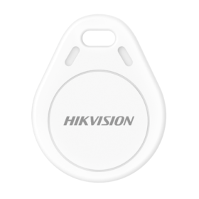 Tag mifare Hikvision DS-PT-M1, material PVC, ABS, dimensiuni: 41x32x3.5mm, culoare alba.