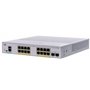 Switch  CISCO CBS350-16FP-2G, 16 PORTURI 10/100/1000, 2 x SFP, POE 240w, Buffer: 1.5 Mb, Flash 256Mb, CPU: 800 MHz ARM , DRAM: 5