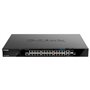 Switch D-Link DGS-1520-28MP, 28 porturi Gigabit,24 x 10/100/1000Base-T, 2 x 10GBase-T, 2 x 10G SFP+, Switching Capacity: 128 Gbp