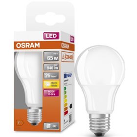 Bec LED Osram Classic A60, E27, 12-36V AC/DC, 9W (65W), 940 lm, lumina calda (2700K), nu functioneaza la 220-240V