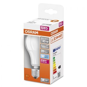 Bec LED Osram Classic A60, E27, 12-36V AC/DC, 6.5W (45W), 600 lm, lumina neutra (4000K), nu functioneaza la 220-240V