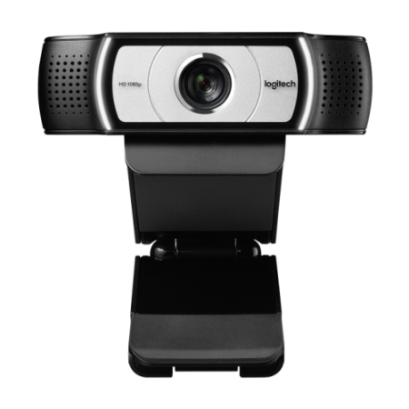 Camera web Logitech C930e HD 1080p, senzor CMOS, rezolutir video 1920 x 1080 pixeli, interfata USB 2.0, functii H.264/SVC video 