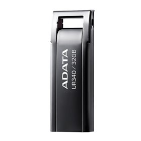 Memorie USB Flash Drive ADATA UR340, 32GB, USB 3.2, black metalic