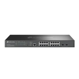 Omada 16-Port 2.5GBASE-T and 2-Port 10GE SFP+ L2+ Managed Switch with 8- Port PoE+ PORT: 8× 2.5G PoE+ Ports, 8× 2.5G Non-PoE Por