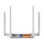 Router Wireless TP-Link ARCHER C50 v3, 1xWAN 10/100, 4xLAN 10/100, 4antene externe,dual-band AC1200 (300/867Mbps), Buton Wireles