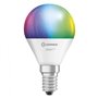 Bec LED RGB inteligent Ledvance SMART+ WiFi Mini Bulb Multicolour P, E14, 4.9W (40W), 470 lm, lumina alba si color (2700-6500K)