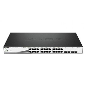 Switch D-link DGS-1210-28MP, 28 Port, 10/100/1000 Mbps