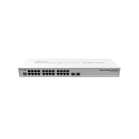 Cloud Router Switch, CRS326-24G-2S+RM, 800 MHz CPU, 512MB RAM,24xGigabit LAN, 2xSFP+ cages, RouterOS L5 or SwitchOS (dual boot),
