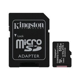 Card de Memorie MicroSD Kingston Select Plus, 512GB, Adaptor SD, Class 10