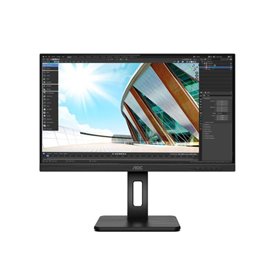 MONITOR AOC 27P2C 27 inch, Panel Type: IPS, Backlight: WLED, Resolution:1920 x 1080, Aspect Ratio: 16:9, Refresh Rate:75Hz, Resp