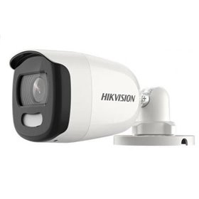 Camera supraveghere Hikvision bullet DS-2CE10HFT-E(3.6mm), 5MP, PoC, ColorVu -  imagini color 24/7 (color si pe timp de noapte),