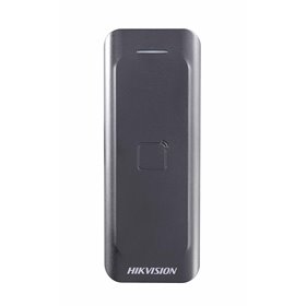 Card reader Hikvision, DS-K1802M Reads Mifare 1 card Card Reading Frequency: 13.56MHz Processor: 32-bit Reading Range: ≤50mm (≤1