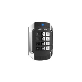 Card reader Hikvision, DS-K1104MK Mifare 1 card, with keypad Supports RS485 and Wiegand(W26/W34) protocol Tamper-proof alarm, Du