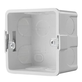 Gang Box Hikvision, DS-KAB86 Convenient design available for indoorstation wall mounting Made of the insulating material.