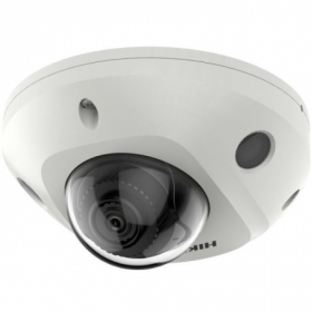 Camera de supraveghere IP Mini Dome 4MP Hikvision DS-2CD2543G2- LIS2U(2.8MM), lentila fixa 2.8mm, iluminare min: Color: 0.005 Lu