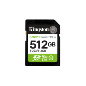 Card de Memorie SDXC Kingston512GBCanvas Select Plus