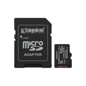 Card de Memorie MicroSDXC Kingston512GBCanvas Select PlusCu Adaptor