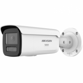 Camera de supraveghere IP Bullet 4MP Hikvision DS-2CD2T47G3-LIY(2.8MM), lentila fixa 2.8mm, iluminare min: Color: 0.0005 Lux @ (