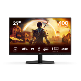 Monitor AOC 27" Q27G42XNE, Diagonal (inch): 27, Diagonal (cm): 69, Aspect ratio: 16:9, Panel: VA, Resolution: 2560x1440, Refresh