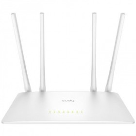 CUDY AC1200 Dual Band Wi-Fi Router, Chipset MediaTek, 802.11ac/a/b/g/n, 867Mbps at 5GHz + 300Mbps at 2.4GHz, 5 × 10/100Mbps Port