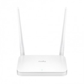 CUDY N300 Wi-Fi Router, Chipset MediaTek, 802.11b/g/n,300Mbps at 2.4GHz, 4 × 10/100Mbps Ports, 2 × 5dBi fixed antennas, WiFi rou