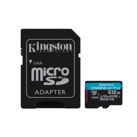 Card de Memorie Kingston 512GB Canvas Go! Plus CL10