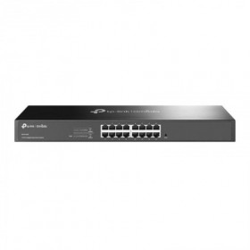 Omada 16-Port Gigabit Easy Smart Switch PORT: 16× Gigabit RJ45 Ports SPEC: 1U 19-inch Rack-mountable Steel Case FEATURE: MTU/Por