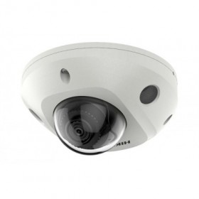 CAMERA MINI DOME IP 4MP 2.8MM 30M MIC