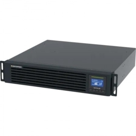 SOCOMEC NeTYS RT 3000VA VFI UPS 1/1 PF1 WITH BATTERY INTEGRATED +RAILS