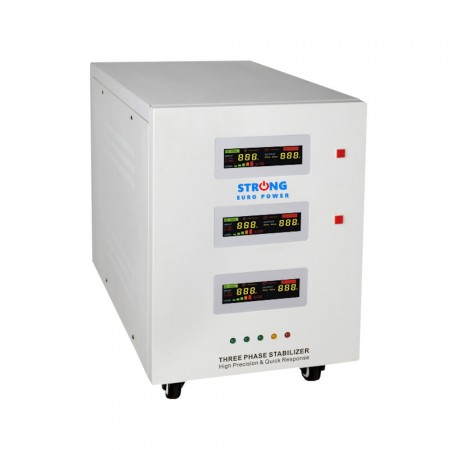 Strong Euro PowerStabilizator tensiune cu servomotor Strong 25KVA 173V-450V trifazic