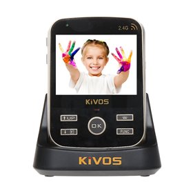 Post interior videointerfon wireless KIVOS KDB301 cu senzor de prezenta
