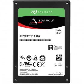 SSD SEAGATE IronWolf 110 3.84TB 2.5", 7mm, SATA 6Gbps, R/W: 560/535 Mbps, IOPS 85K/45K, TBW: 7000