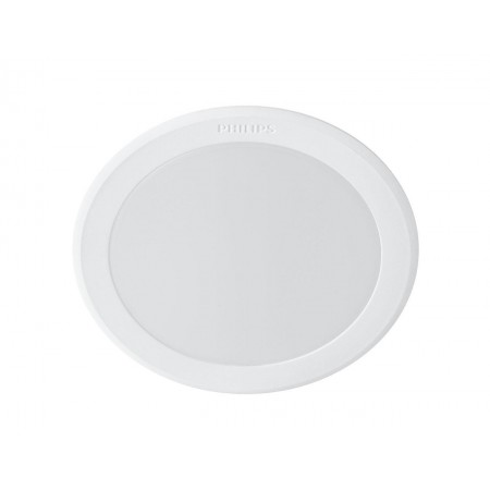 Spot LED incastrat Philips Meson, 5.5W, 400 lm, lumina neutra (4000K), IP20, 9.5cm, Alb