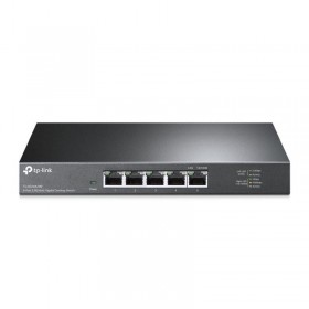 "5-Port 2.5G Multi-Gigabit Desktop Switch PORT: 5× 2.5G RJ45 Ports SPEC: Desktop Steel Case FEATURE: Plug and Play"