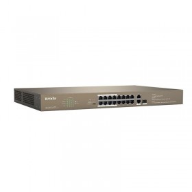 Switch Tenda TEF1118P-16-250W, 16 port, 10/100Mbps